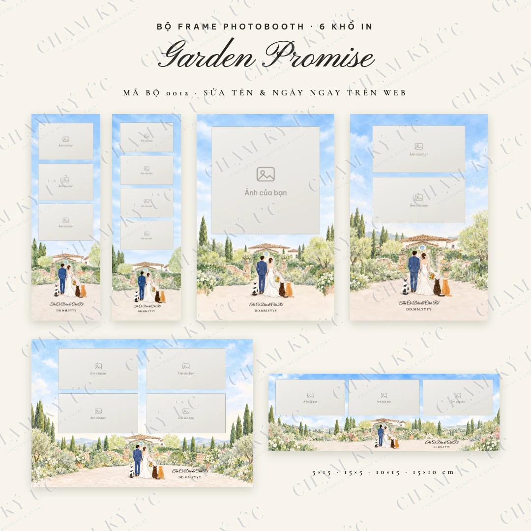 Bộ frame Garden Promise
