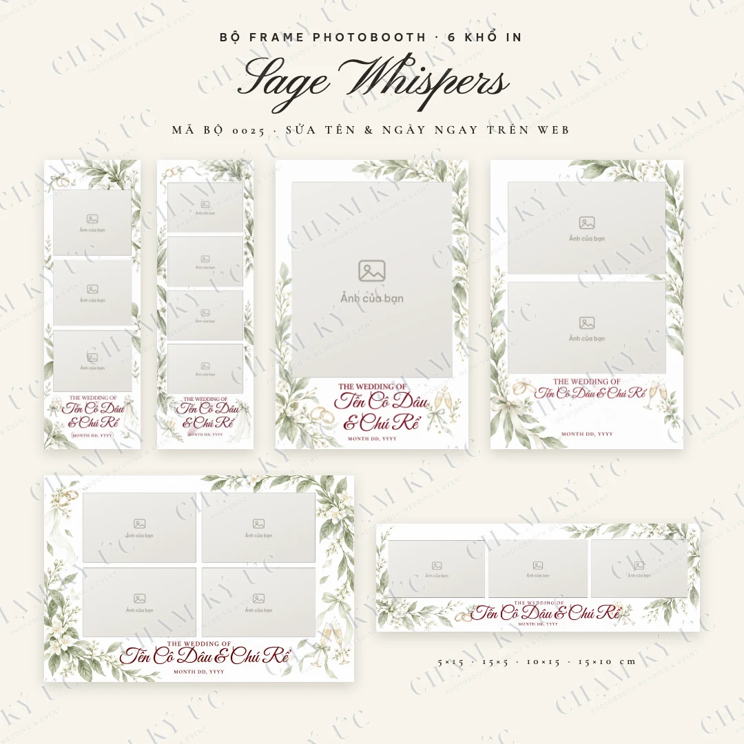 Bộ frame Sage Whispers