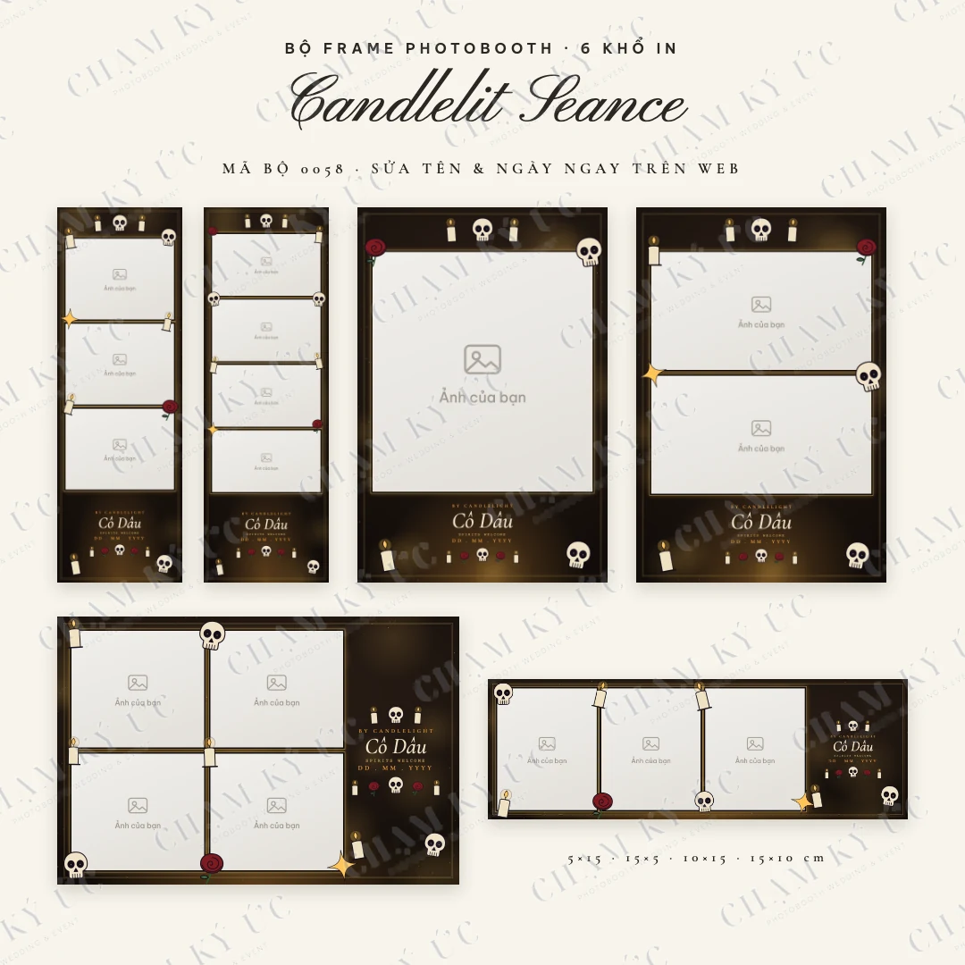 Bộ frame Candlelit Seance