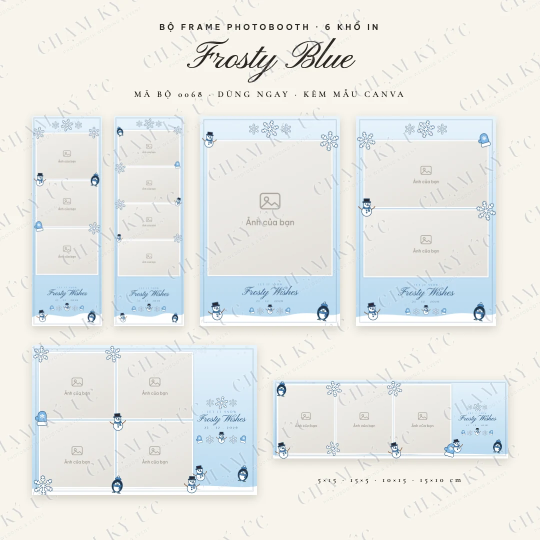 Bộ frame Frosty Blue