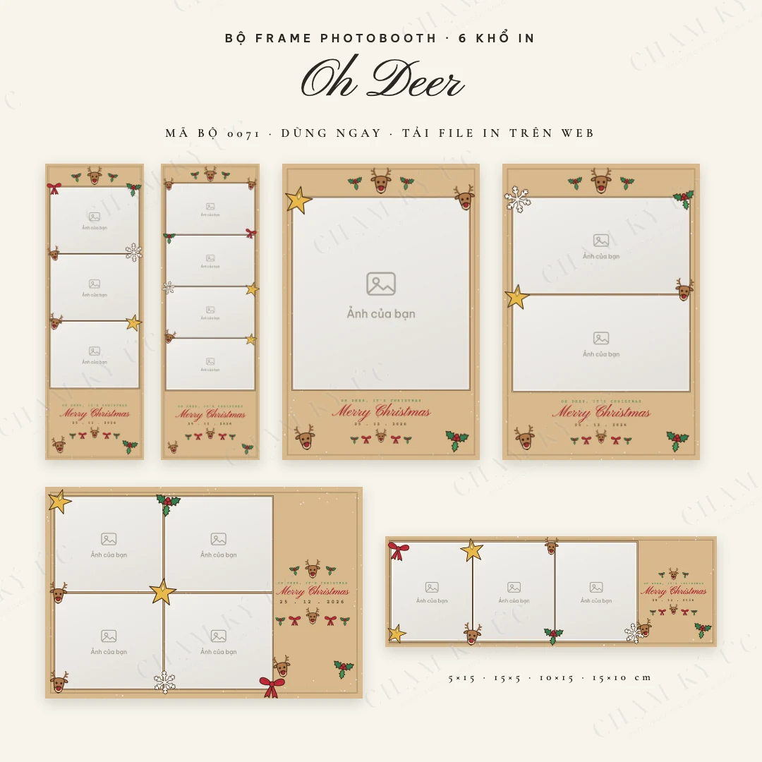Bộ frame Oh Deer