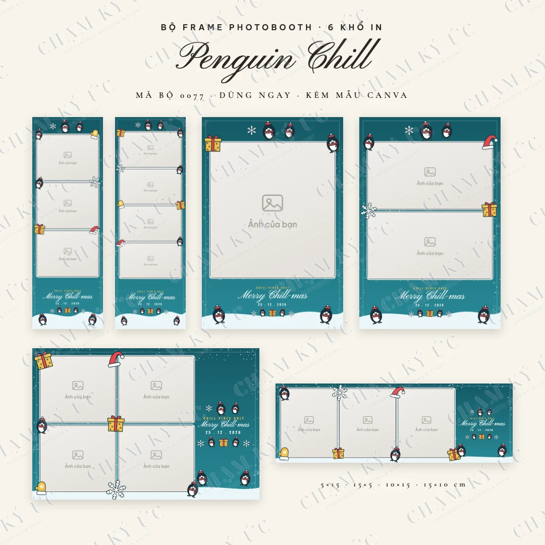 Bộ frame Penguin Chill
