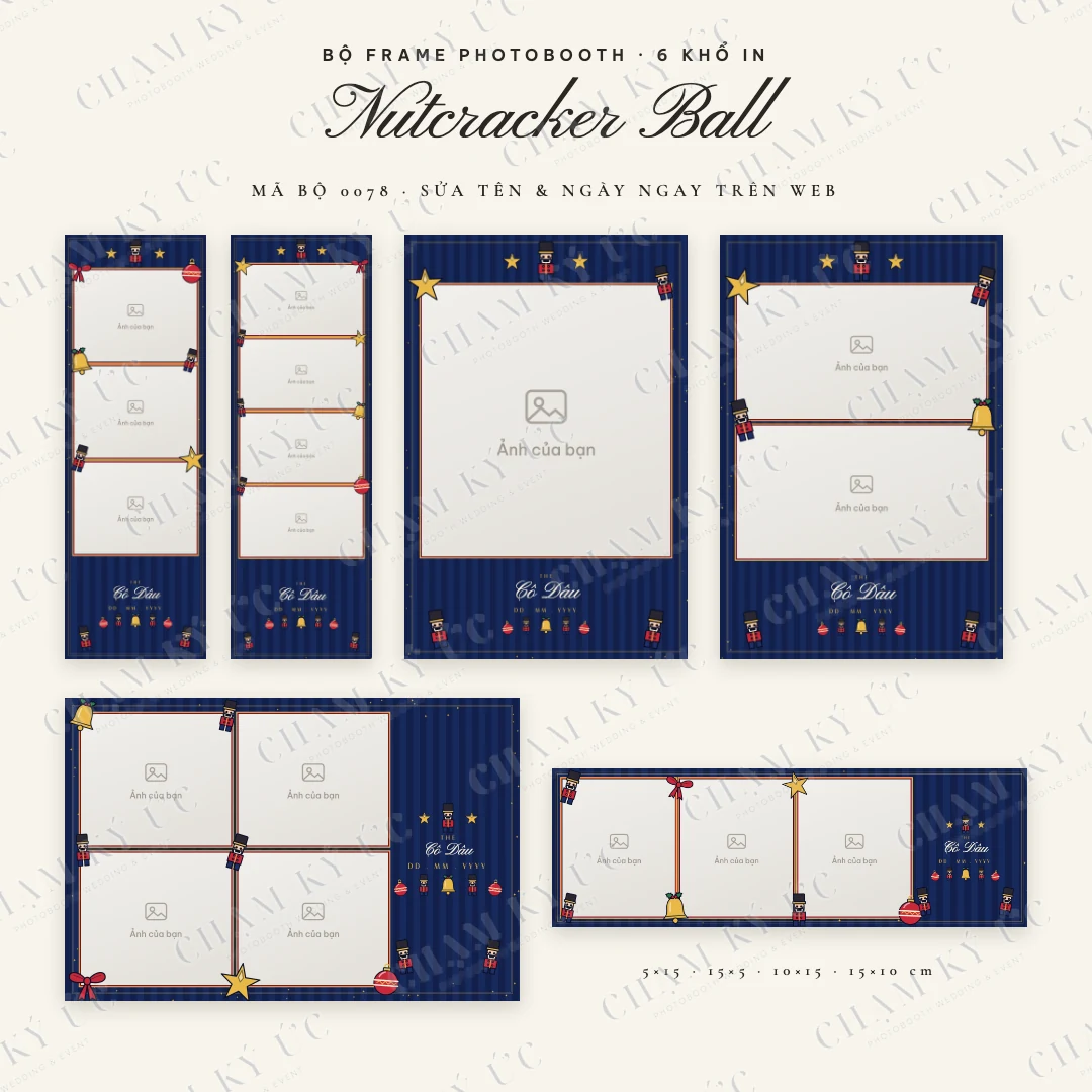 Bộ frame Nutcracker Ball