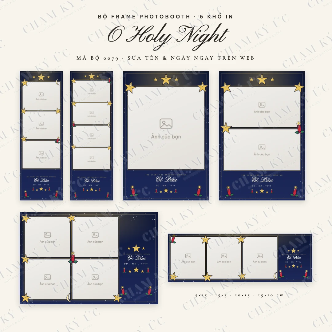 Bộ frame O Holy Night