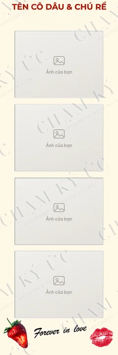 Dải 5×15 · 4 ô