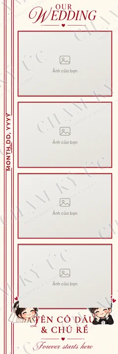 Dải 5×15 · 4 ô