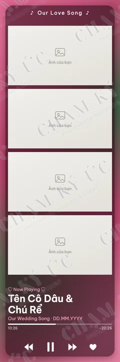 Dải 5×15 · 4 ô